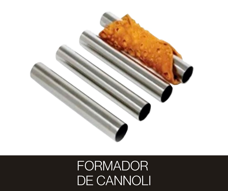 FORMADOR DE CANNOLIS ACERO INOXIDABLE FABRICA